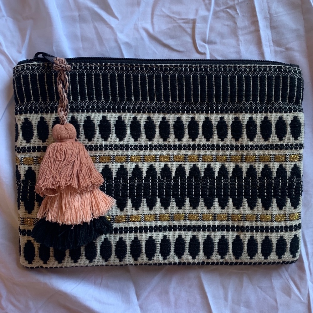 Cute Tribal Clutch/Small Travel Bag by Shiraleah